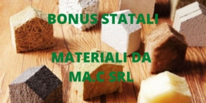 Materiali isolanti Ma.C per Bonus Statali